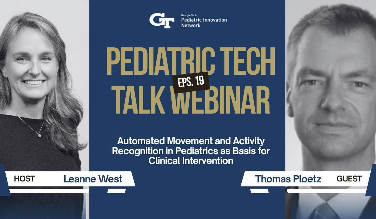 Pediatric Tech Talk with Thomas Ploetz thumbnail